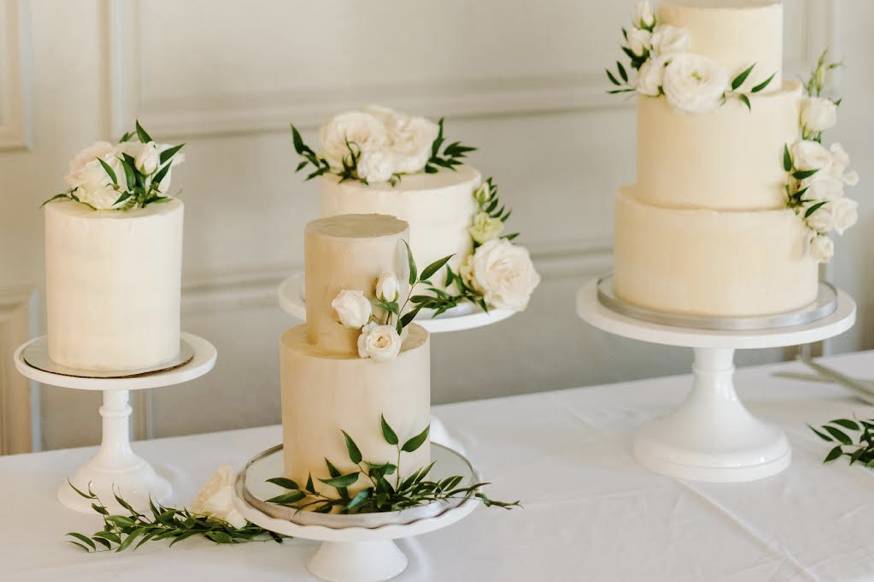 Floral Confetti Cakes — Round House Bakery