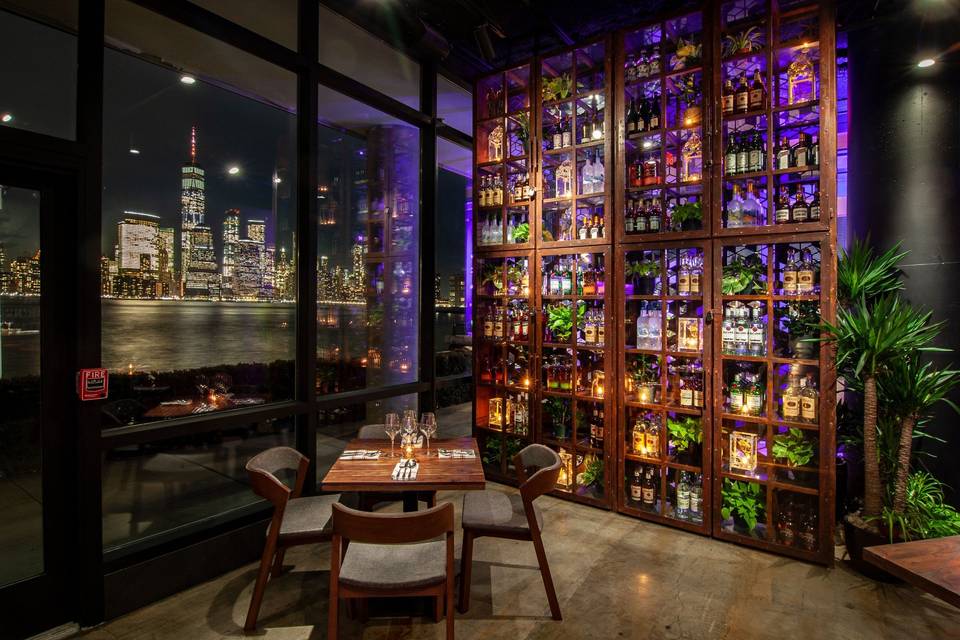 jersey city restaurants with view of nyc