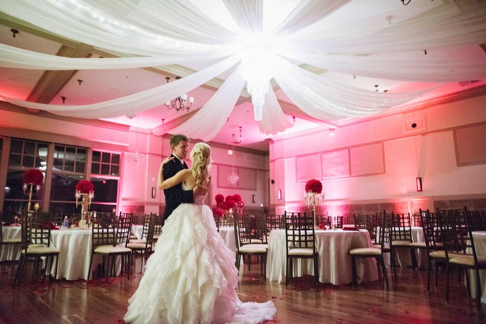 Couple dancing