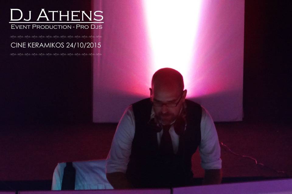 Wedding Dj in Greece Nikos Zampetas / Dj Athens