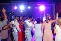 Indian Wedding Party in Greece produced by Dj Athens. Dance floor lighting