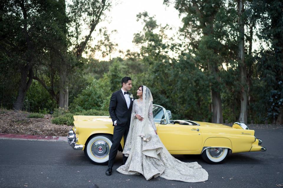 1955 Thunderbird at Tehama