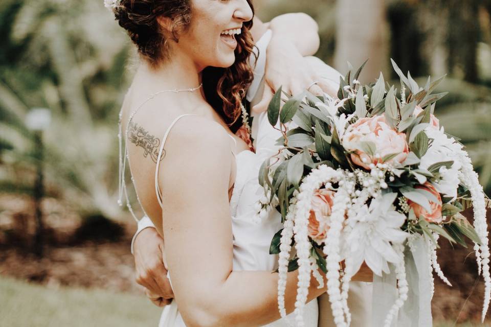 Florida boho wedding