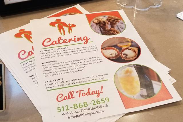 Sample menu