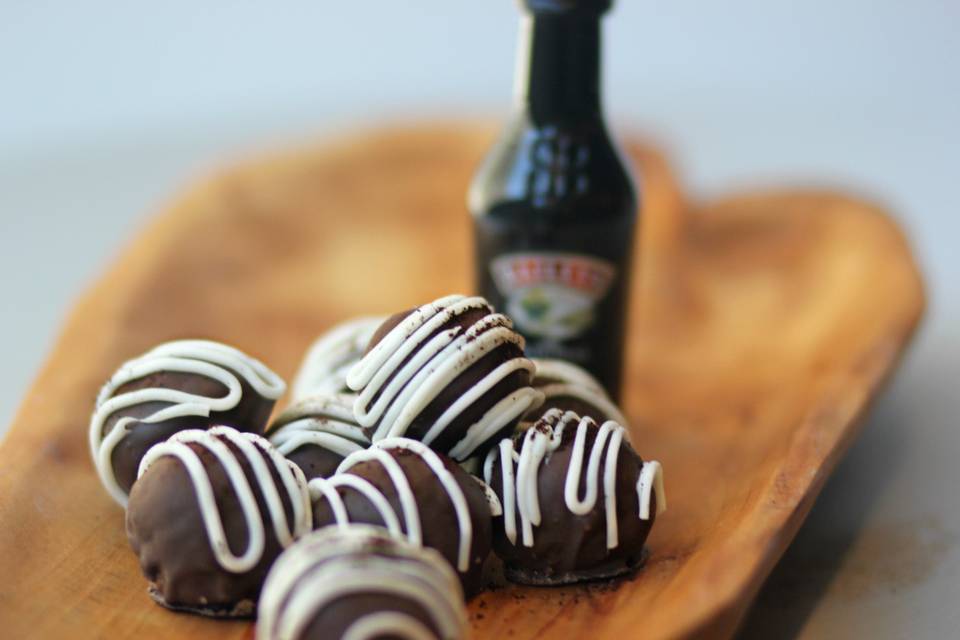 Coffee Creme Liqueur cake ball