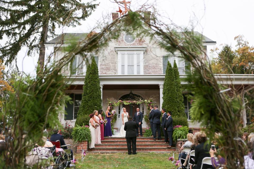 The front porch