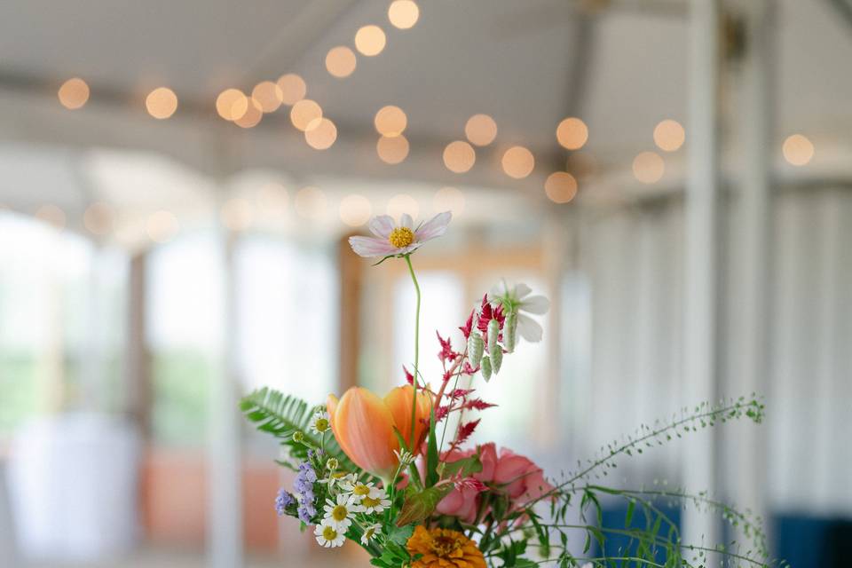 Bud vase centerpieces