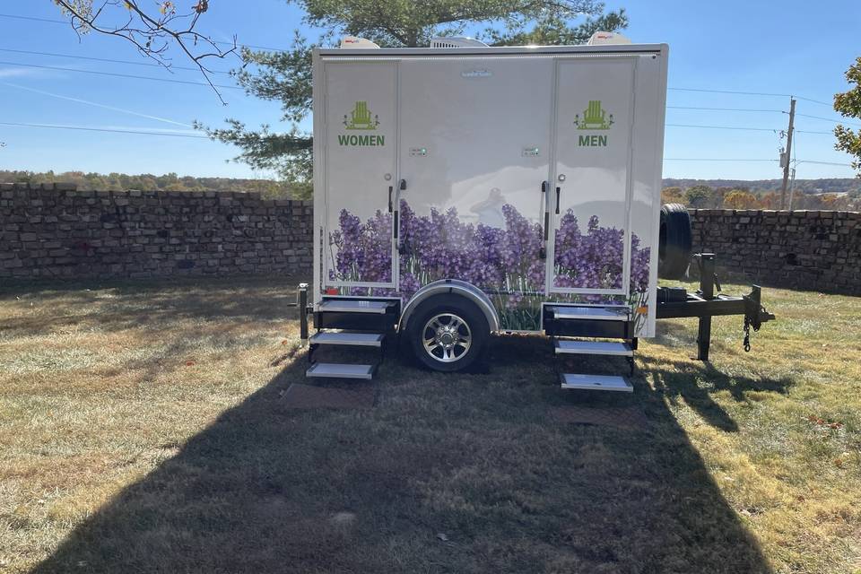 Lavender and Tulip at event