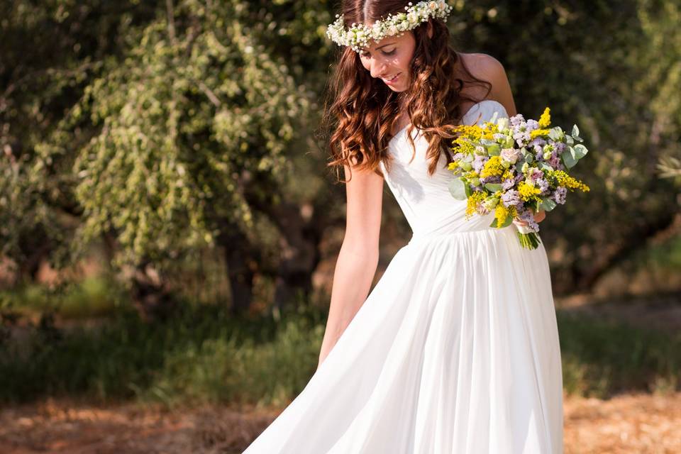 Wedding Portraits in Crete