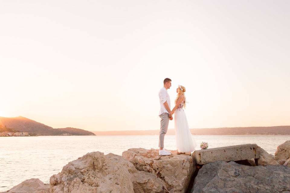 Wedding Portraits in Crete