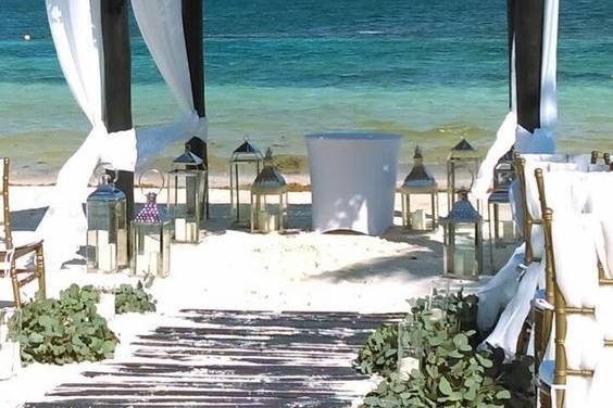 Beach wedding