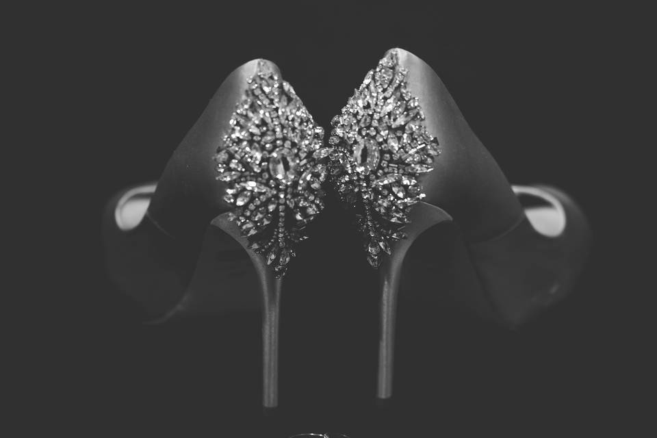 Shoe of the bride