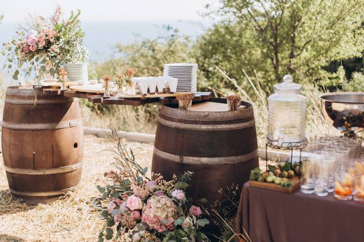 Refreshment table