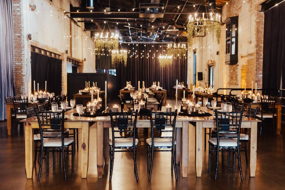 Main Dining with inhouse decor