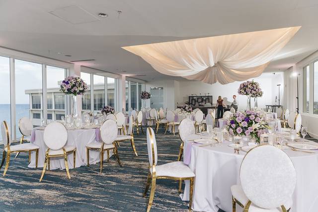 Lavender & Gold Reception