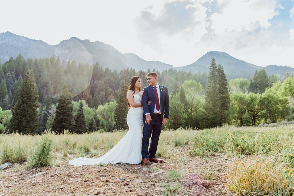 Utah mountain elopement