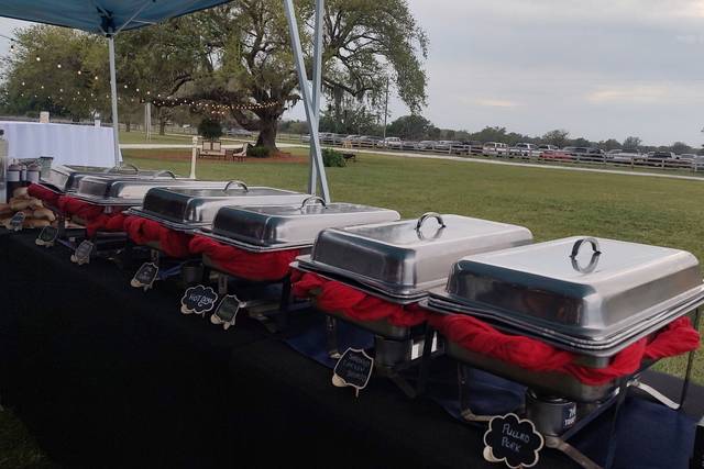 Outdoor Wedding Set Up