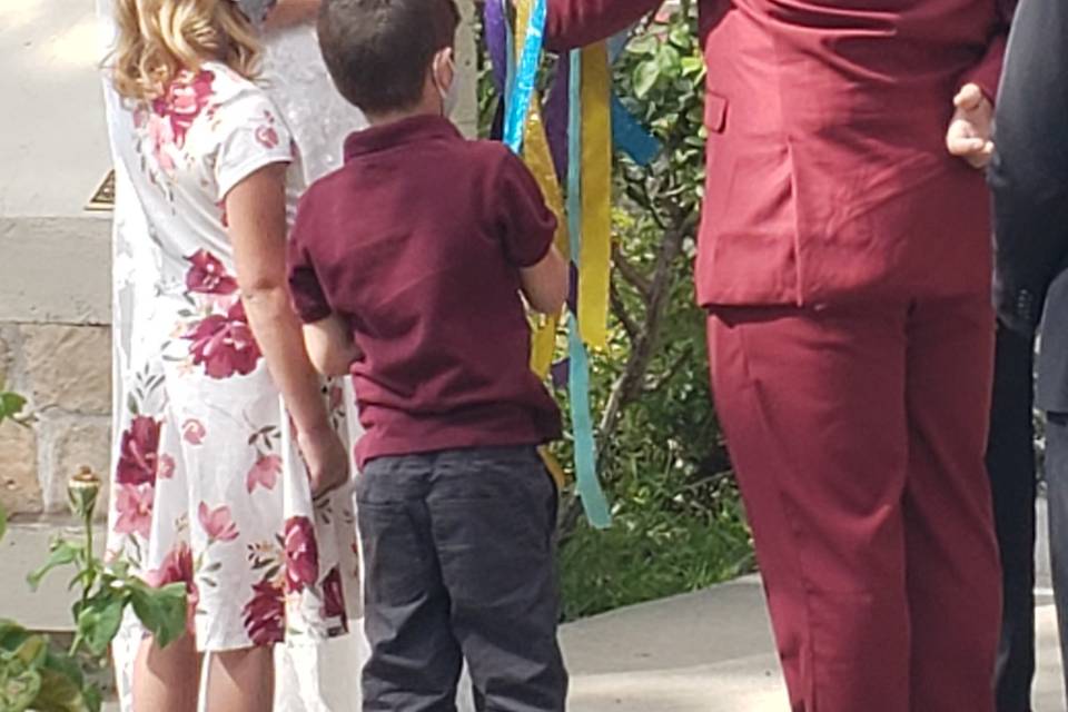 Handfasting ceremony