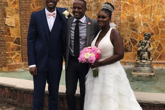 Newlywed couple