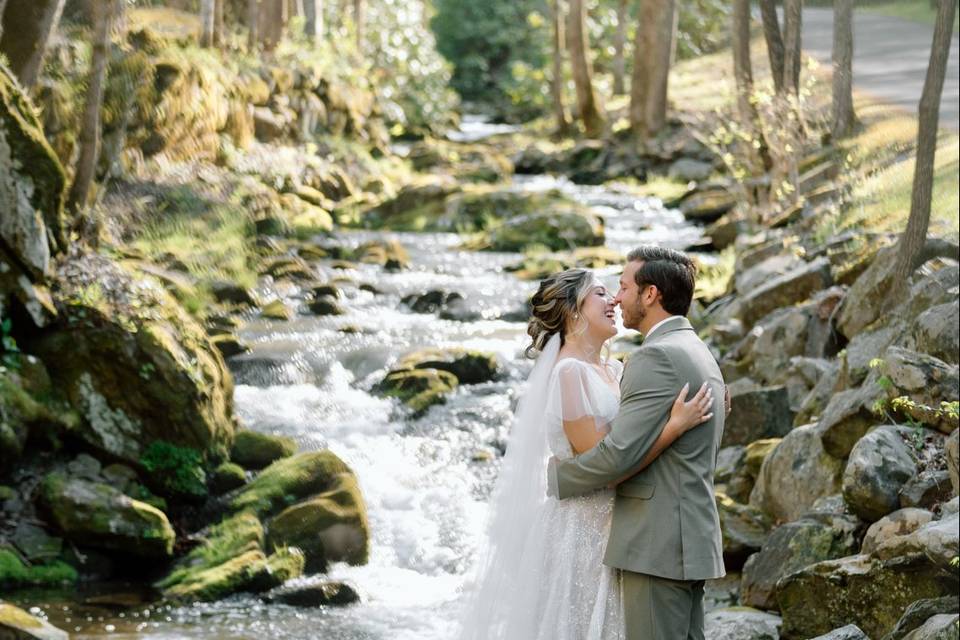 Creek | Elopement in the Trees