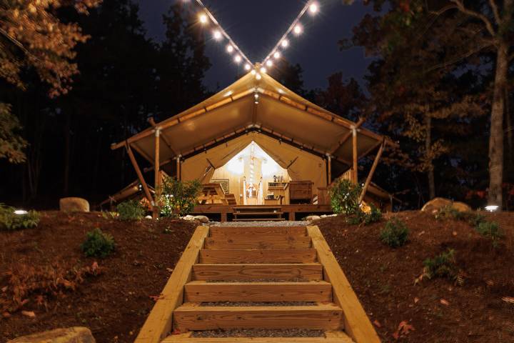 The Glampsite | Glamp Wedding