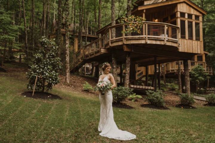 Wedding at the Treehouses