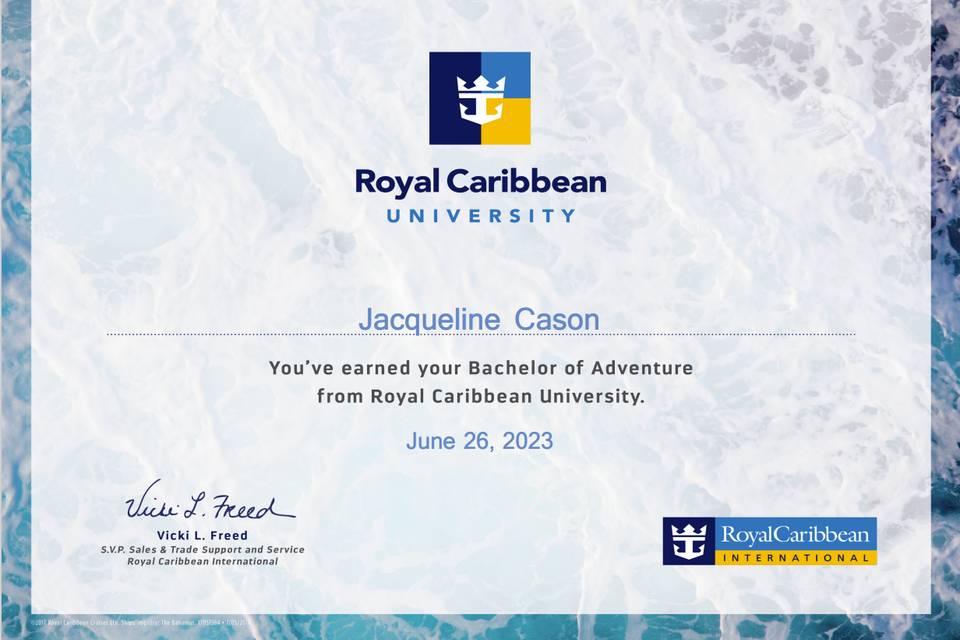 Bachelors of Royal Caribbean
