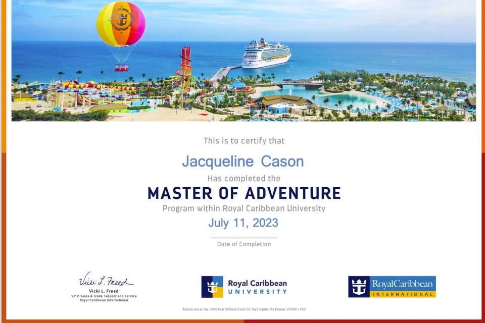 Masters of Royal Caribbean