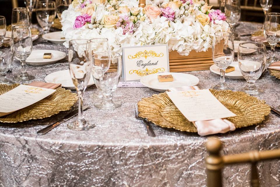 Floral centerpiece