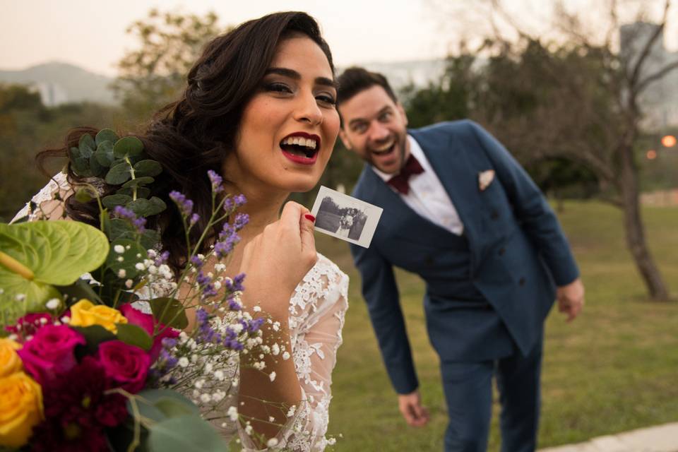Destination wedding photograph