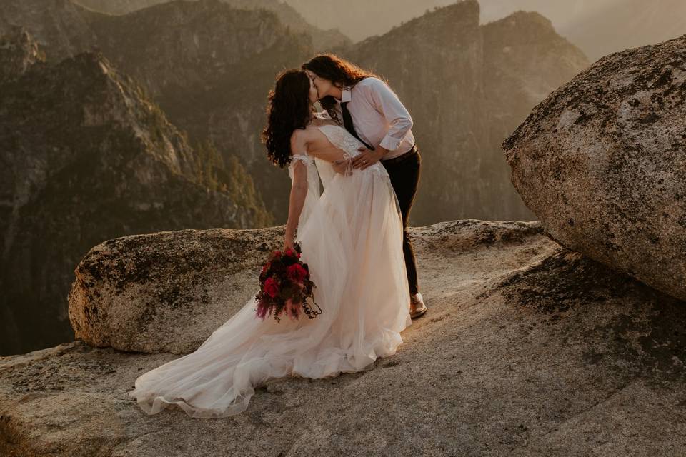 Portrait with backdrop