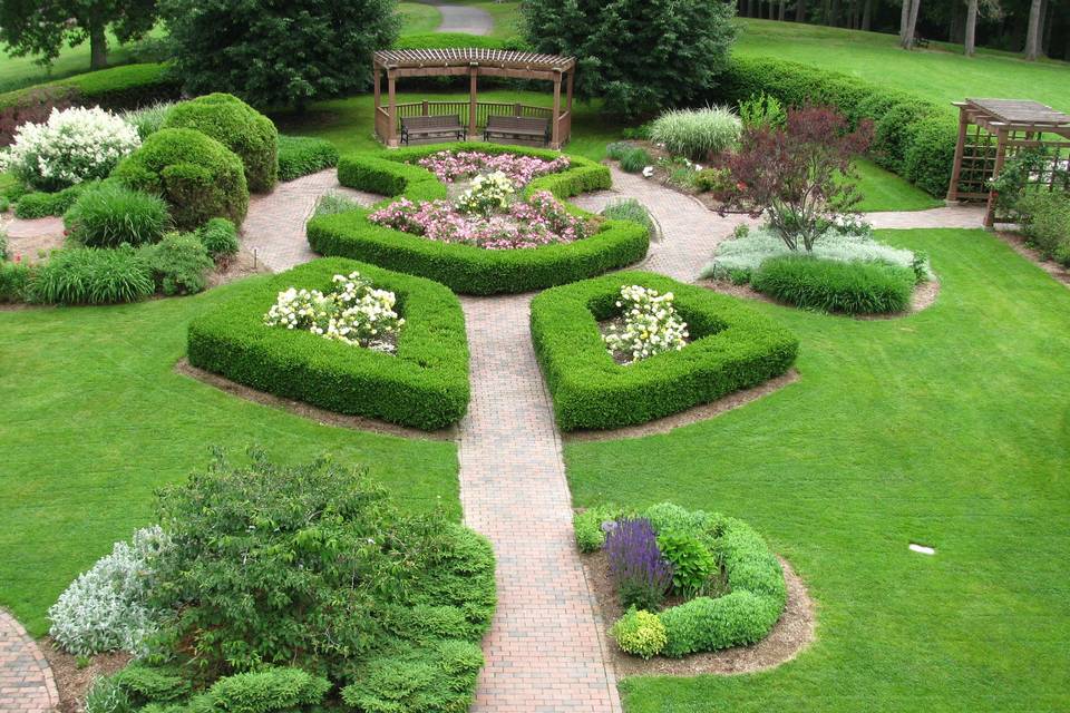 View of the Hilltop Garden