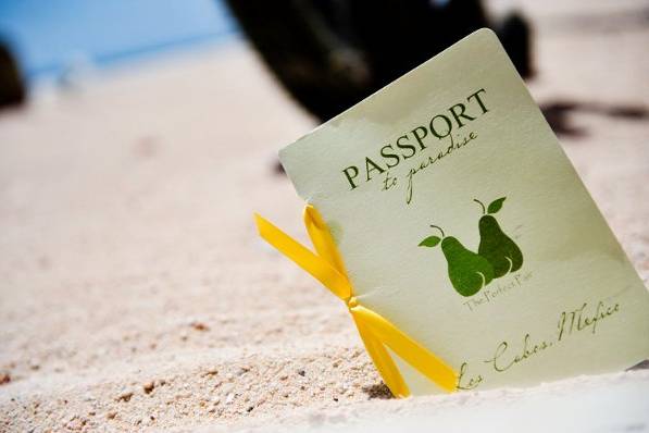 Passport to paradise.