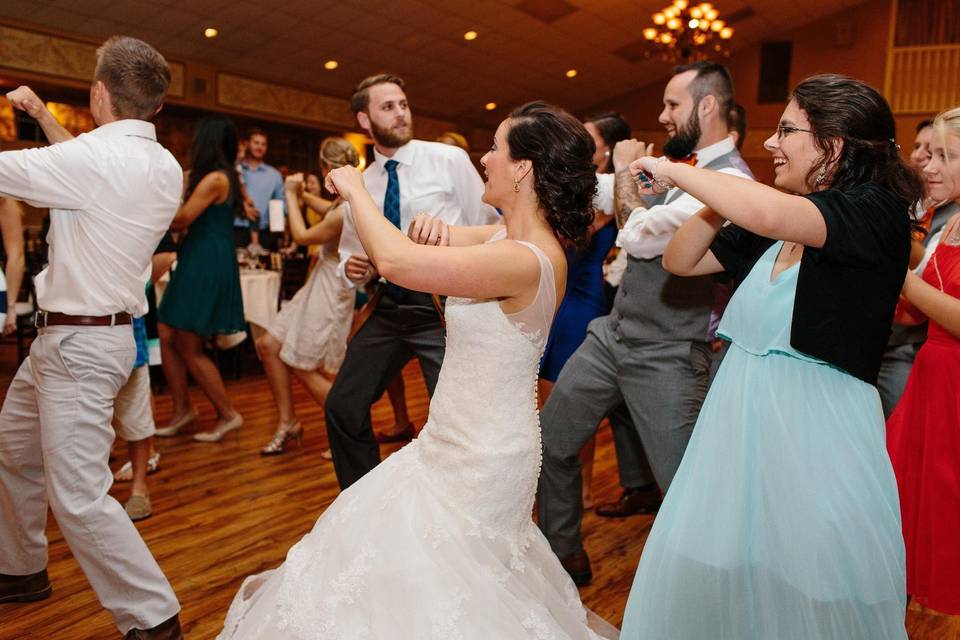 Couple dancing