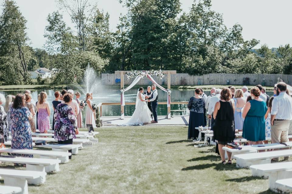 Pond Ceremony