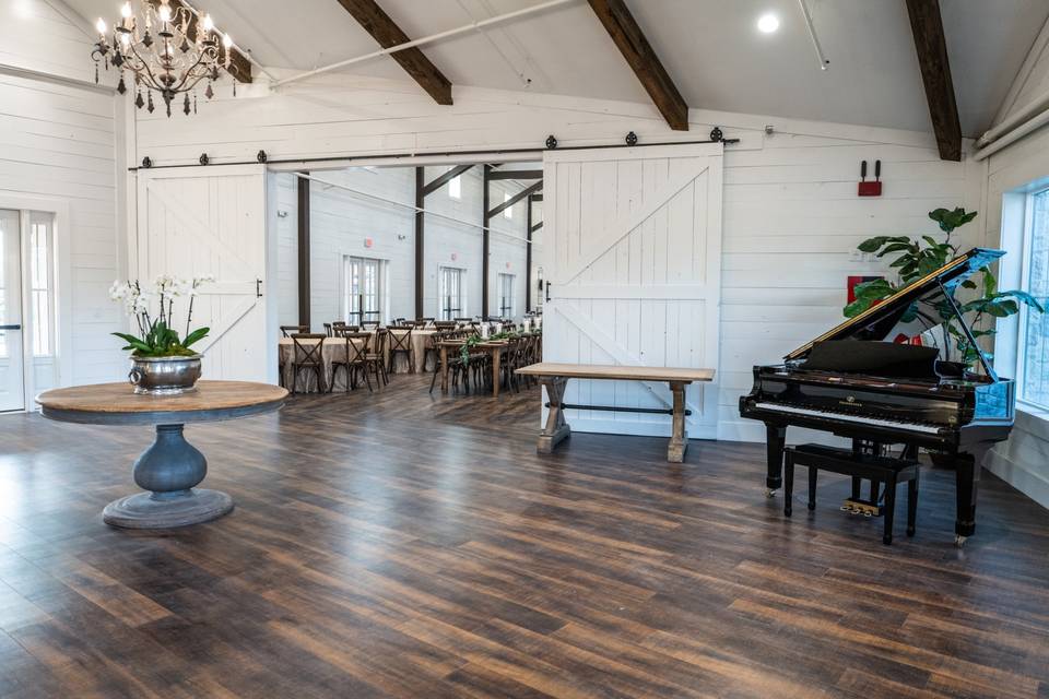 Grand Piano in Foyer