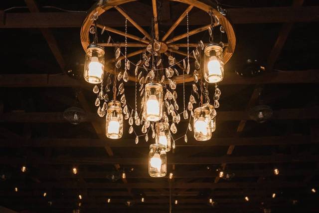 Rustic chandelier