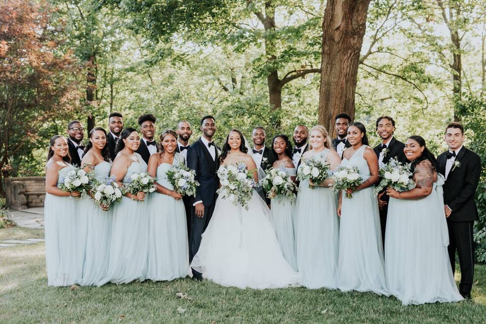 Beautiful Bridal Party