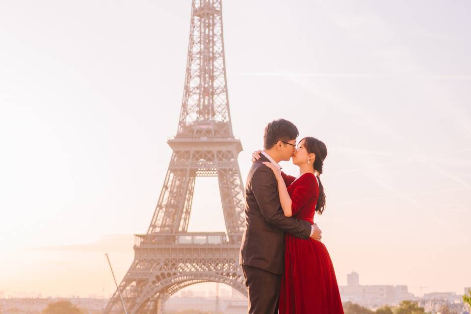 Engagement Paris Photo Shoot