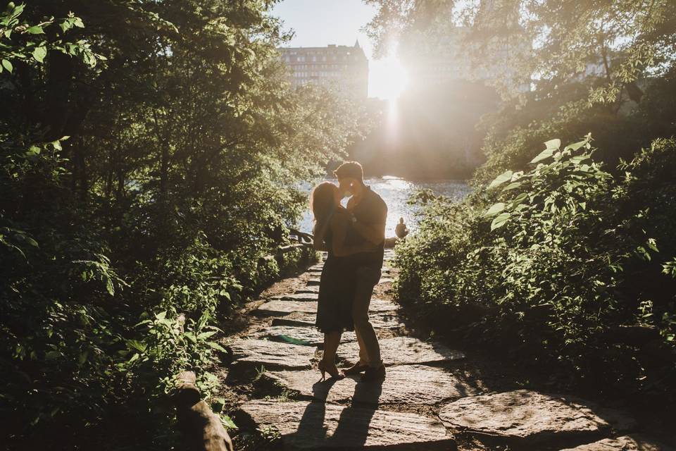 Central Park Surprise Proposal
