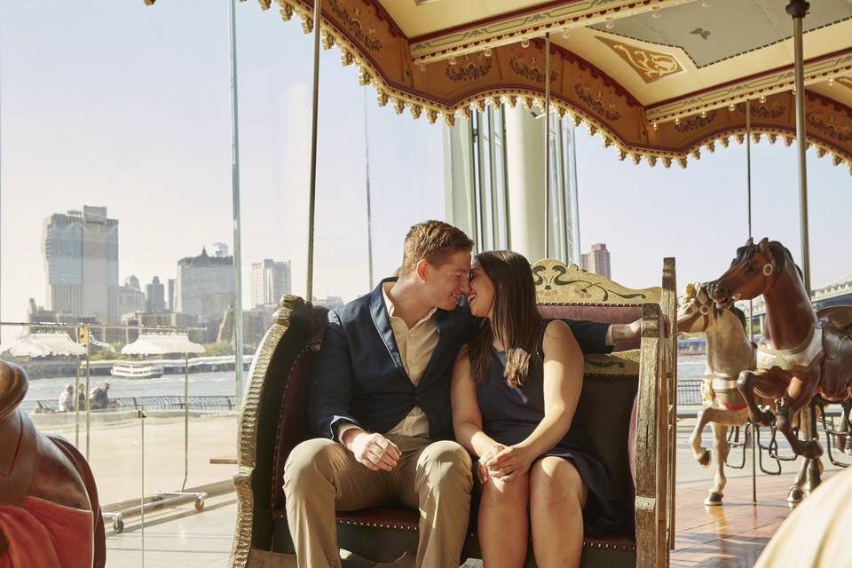 Dumbo Engagement photo