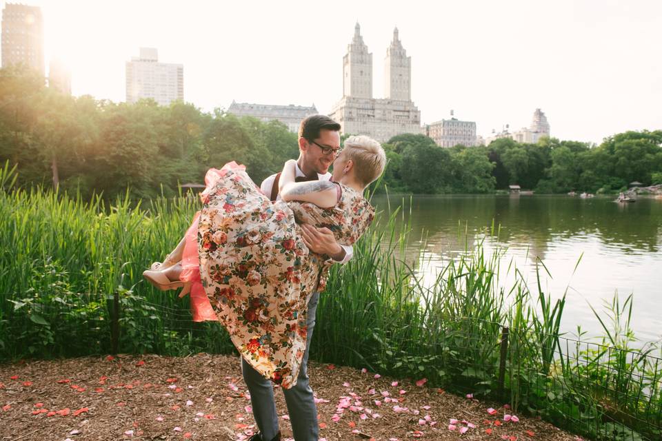 Central Park Engagement