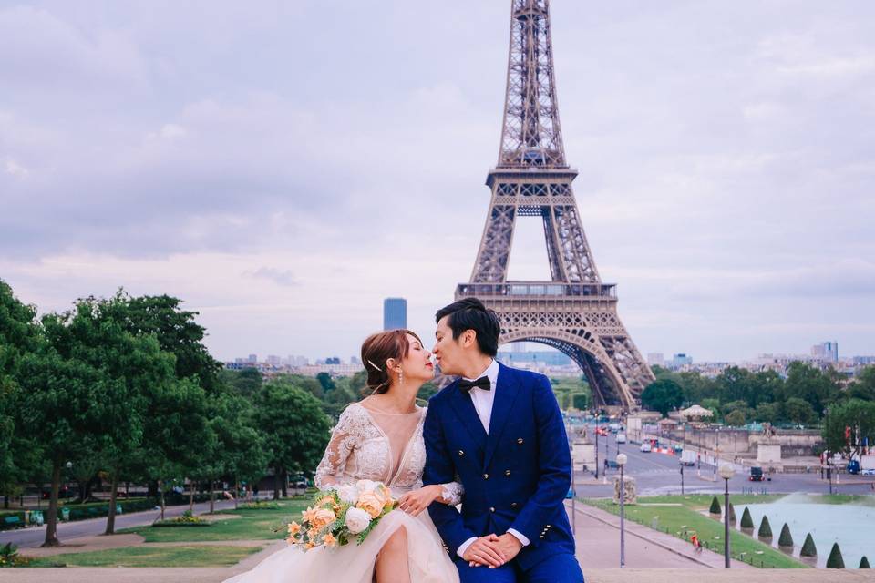 Paris pre-wedding