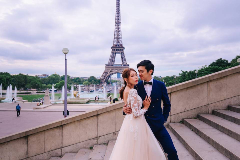 Paris pre-wedding