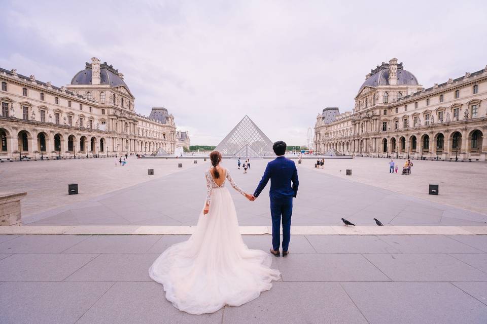 Paris pre-wedding