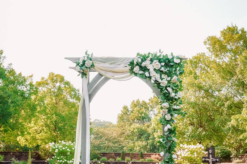 Ceremony arbor