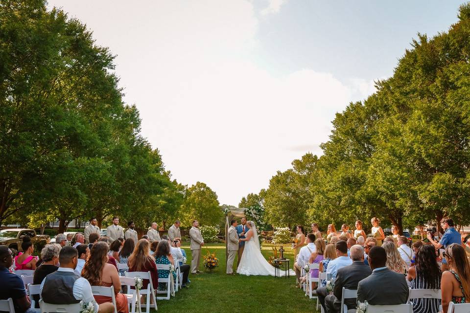 Village Green Lawn Ceremony