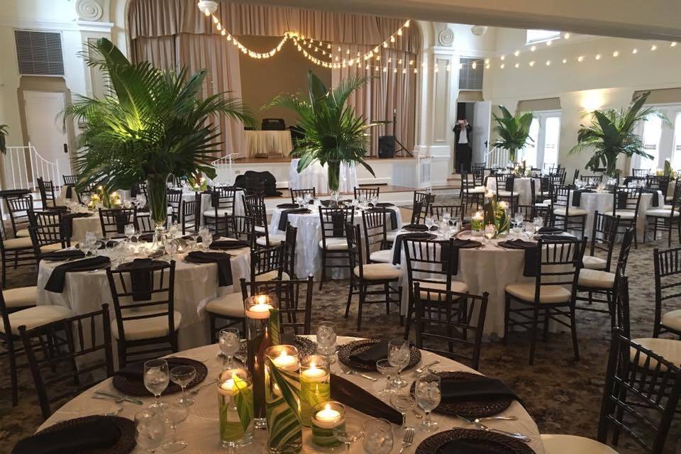 Reception Set up