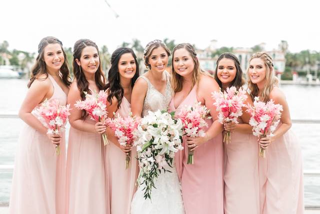 Hair and makeup for our beautiful bridal party