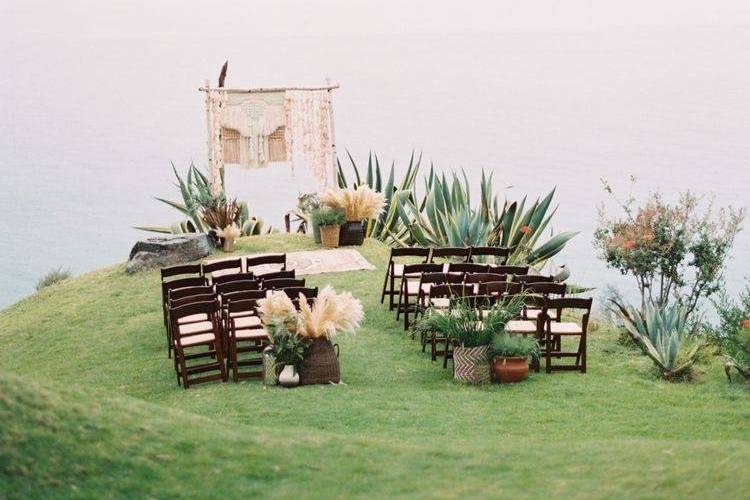 Stunning ceremony setting